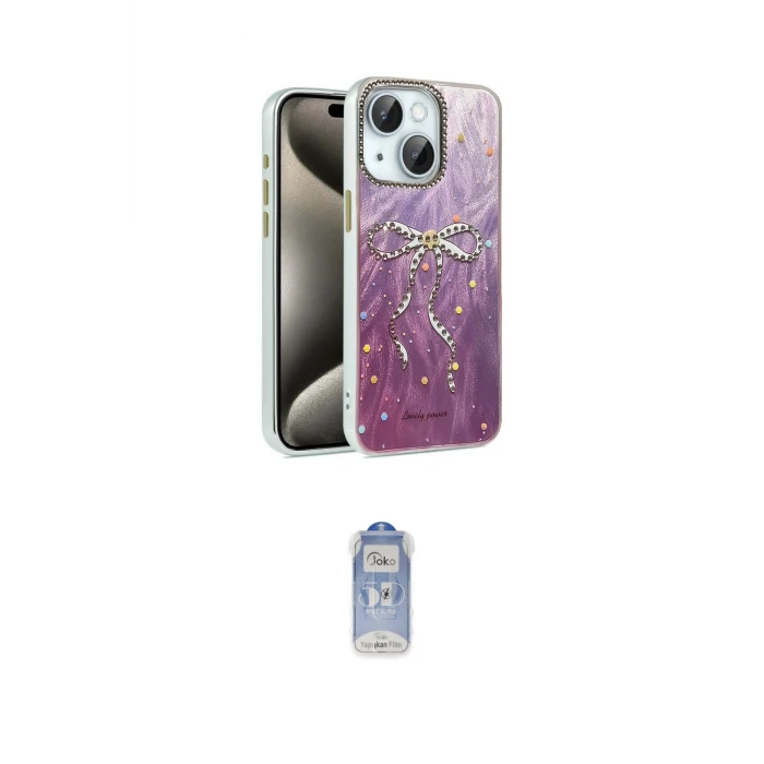 ieg™ iPhone 14 Kılıf Zirve Modern Prime - Siyah Joko Magic 5D Cam