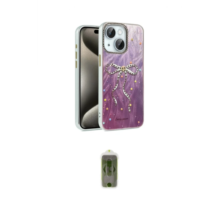 ieg™ iPhone 14 Kılıf Zirve Modern Prime - Siyah Joko Magic 5D Hayalet Cam