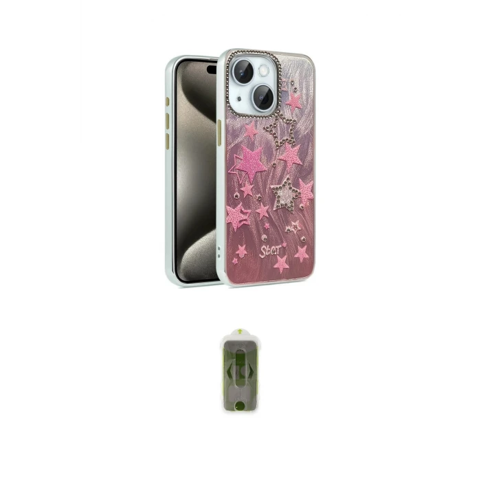 ieg™ iPhone 14 Kılıf Zirve Modern Prime - Siyah Joko Magic 5D Hayalet Cam