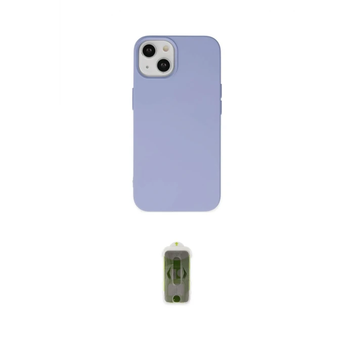 ieg™ iPhone 14 Plus Kılıf Ahenk Serisi - Siyah Joko Magic 5D Hayalet Cam