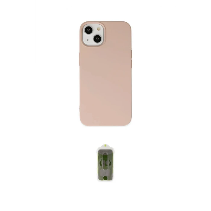 ieg™ iPhone 14 Plus Kılıf Ahenk Serisi - Siyah Joko Magic 5D Hayalet Cam
