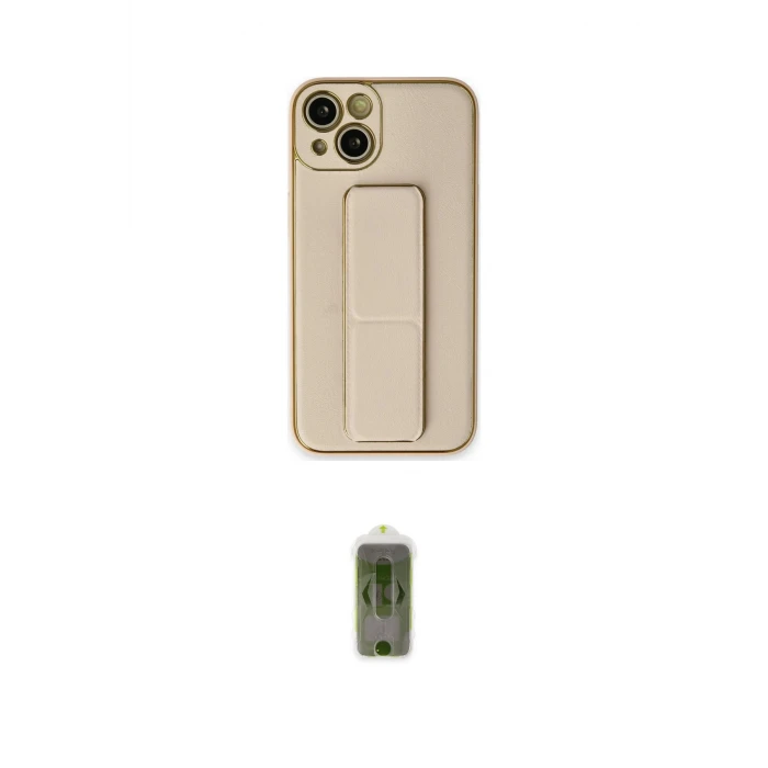 ieg™ iPhone 14 Plus Kılıf Akış Doku - Siyah Joko Magic 5D Hayalet Cam