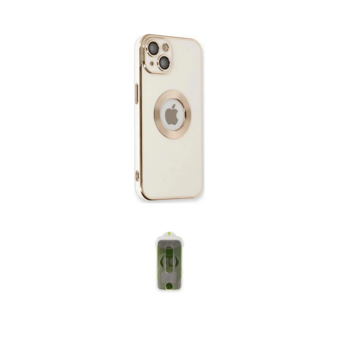 ieg™ iPhone 14 Plus Kılıf İz Form Serisi - Siyah Joko Magic 5D Hayalet Cam