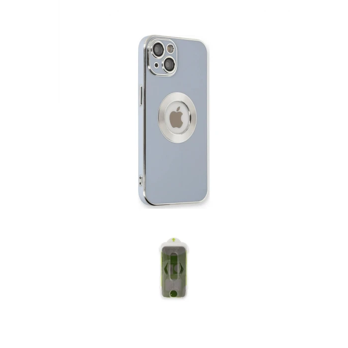 ieg™ iPhone 14 Plus Kılıf İz Form Serisi - Siyah Joko Magic 5D Hayalet Cam