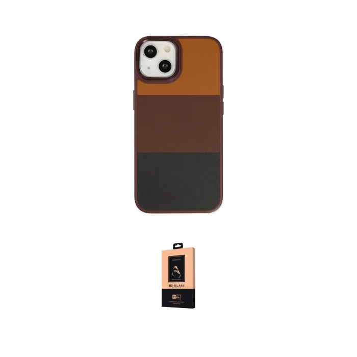 ieg™ iPhone 14 Plus Kılıf Kutup Özel Seri - Şeffaf Maxco Cam Ekran Koruyucu