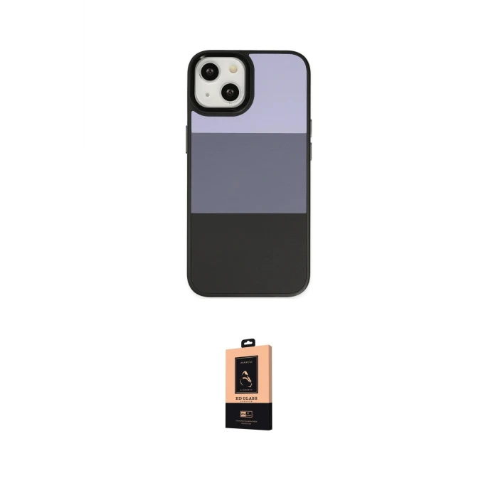 ieg™ iPhone 14 Plus Kılıf Kutup Özel Seri - Şeffaf Maxco Cam Ekran Koruyucu