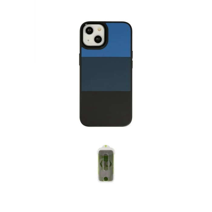 ieg™ iPhone 14 Plus Kılıf Kutup Özel Seri - Siyah Joko Magic 5D Hayalet Cam