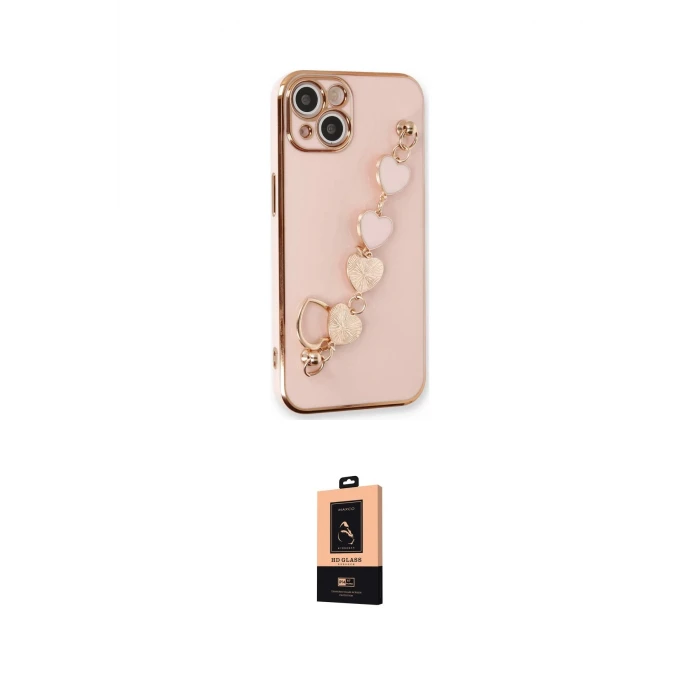 ieg™ iPhone 14 Plus Kılıf Nova Işık Prime - Şeffaf Maxco Cam Ekran Koruyucu