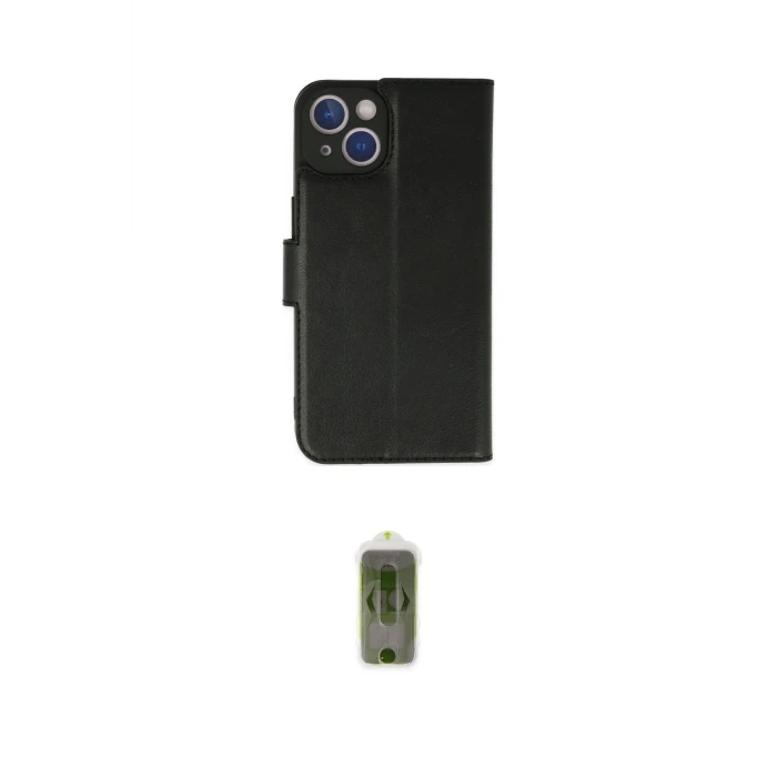 ieg™ iPhone 14 Plus Kılıf Siluet Işık Serisi - Siyah Joko Magic 5D Hayalet Cam