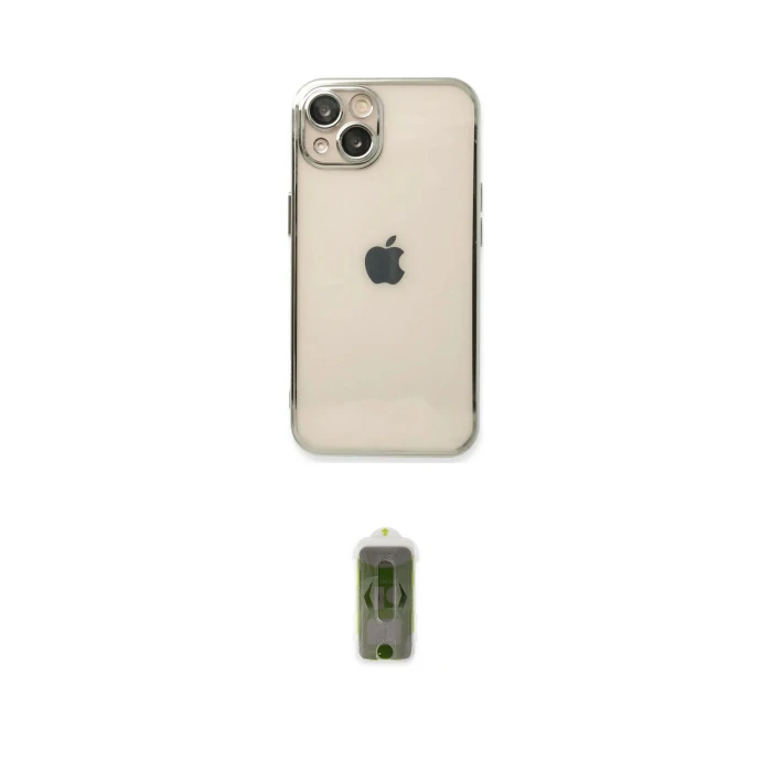 ieg™ iPhone 14 Plus Kılıf Vadi Minimal - Siyah Joko Magic 5D Hayalet Cam