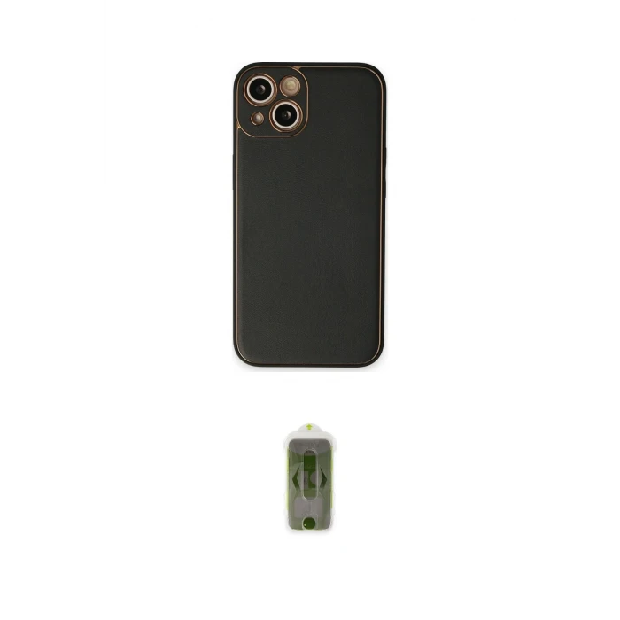 ieg™ iPhone 14 Plus Kılıf Yadigar Klasik - Siyah Joko Magic 5D Hayalet Cam