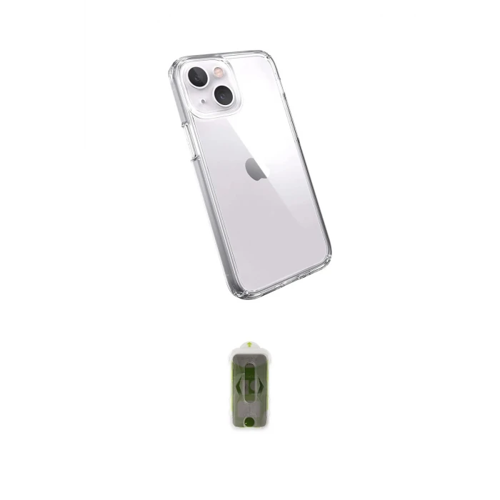 ieg™ iPhone 14 Plus Kılıf Zirve Doku - Siyah Joko Magic 5D Hayalet Cam