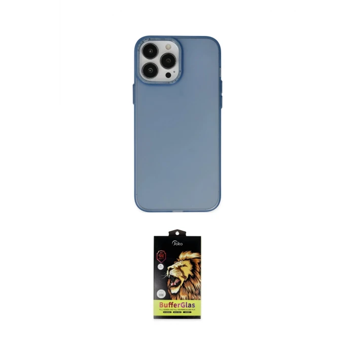 ieg™ iPhone 14 Pro Kılıf Ahenk Çizgi Prime - Siyah Buffer Cam Ekran Koruyucu