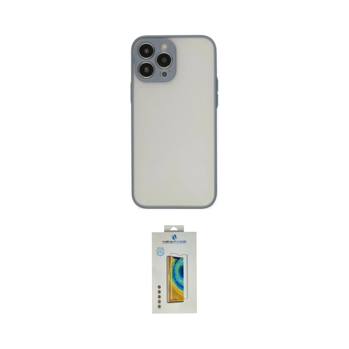 ieg™ iPhone 14 Pro Kılıf Ahenk Çizgi Serisi - Siyah Polymer Nano Ekran Koruyucu