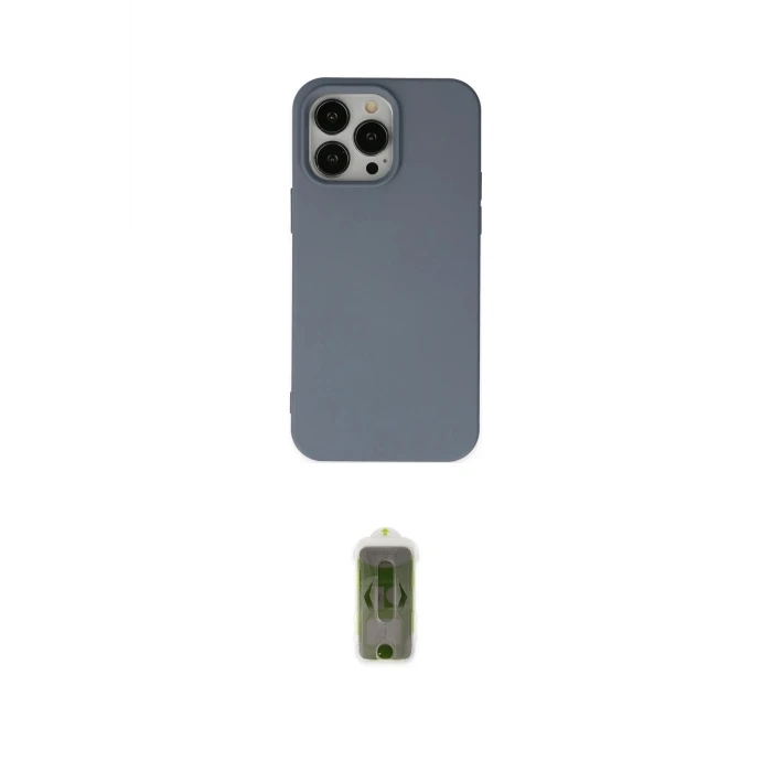 ieg™ iPhone 14 Pro Kılıf Ahenk Serisi - Siyah Joko Magic 5D Hayalet Cam