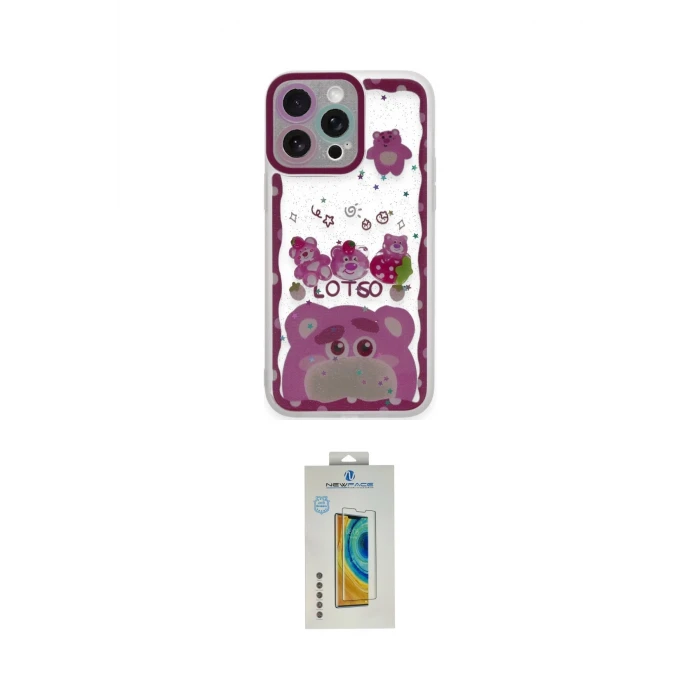ieg™ iPhone 14 Pro Kılıf Çekirdek Asil - Siyah Polymer Nano Ekran Koruyucu