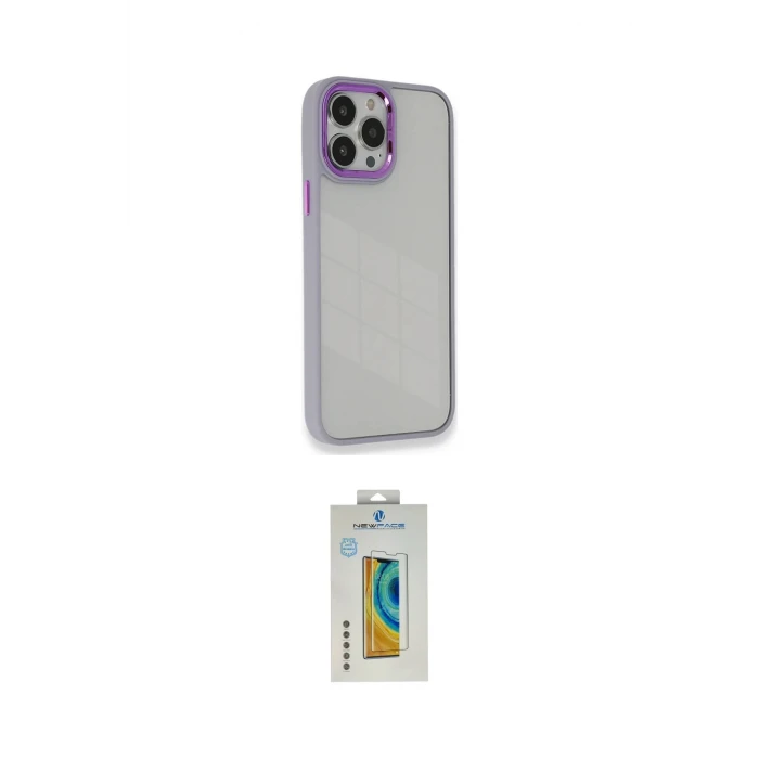 ieg™ iPhone 14 Pro Kılıf Eksen Doku Prime - Siyah Polymer Nano Ekran Koruyucu