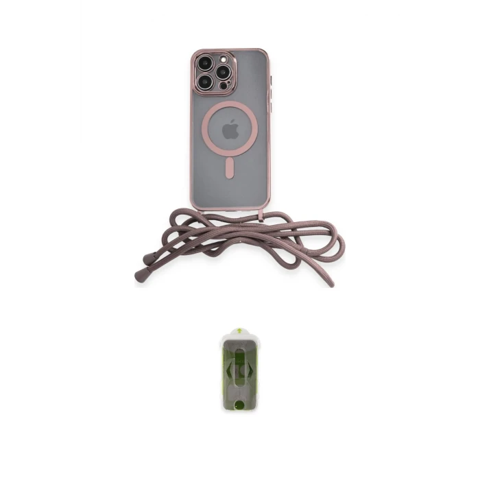 ieg™ iPhone 14 Pro Kılıf Eksen Özel Seri - Siyah Joko Magic 5D Hayalet Cam