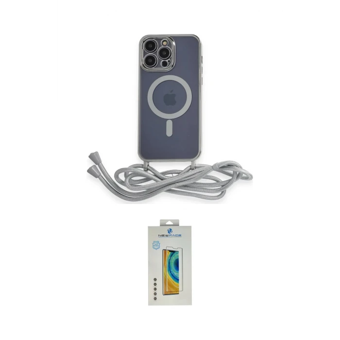 ieg™ iPhone 14 Pro Kılıf Eksen Özel Seri - Siyah Polymer Nano Ekran Koruyucu
