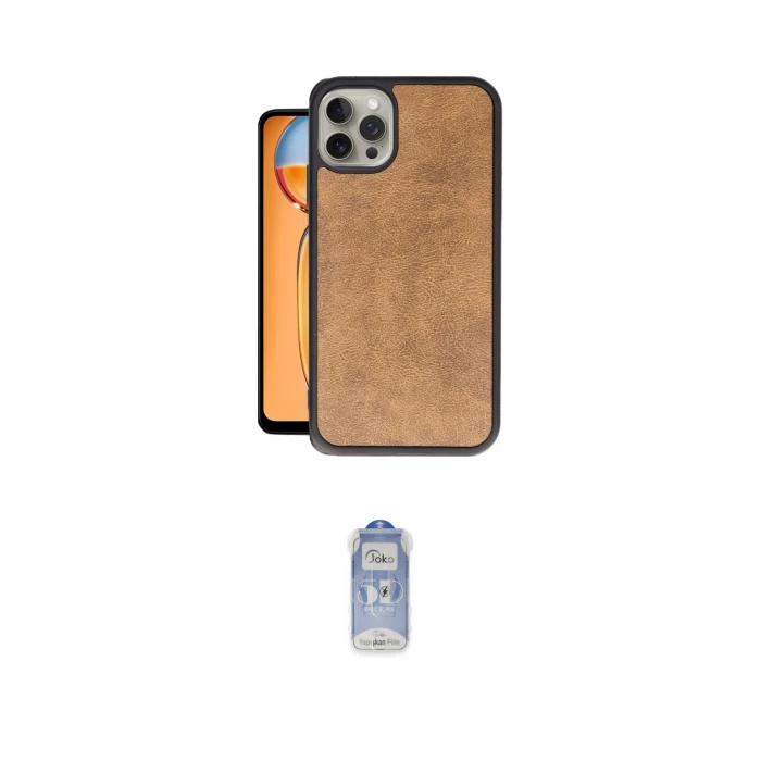 ieg™ iPhone 14 Pro Kılıf Kıvılcım Işık Serisi - Siyah Joko Magic 5D Cam