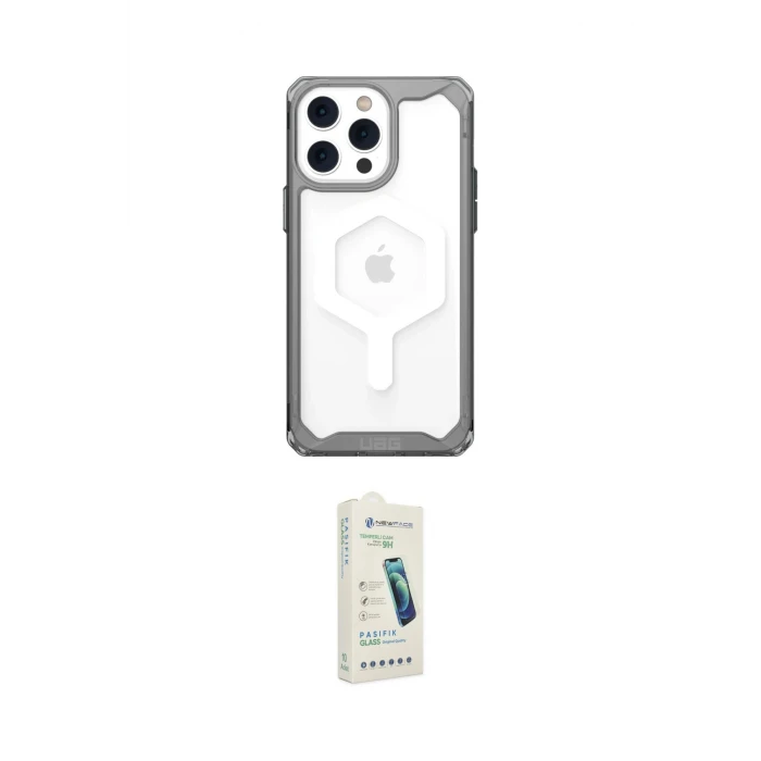 ieg™ iPhone 14 Pro Kılıf Kutup Doku Prime - Şeffaf Pasifik Cam Ekran Koruyucu