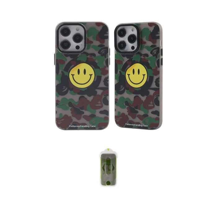 ieg™ iPhone 14 Pro Kılıf Nova Doku Koleksiyonu - Siyah Joko Magic 5D Hayalet Cam