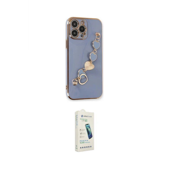 ieg™ iPhone 14 Pro Kılıf Nova Işık Prime - Şeffaf Pasifik Cam Ekran Koruyucu