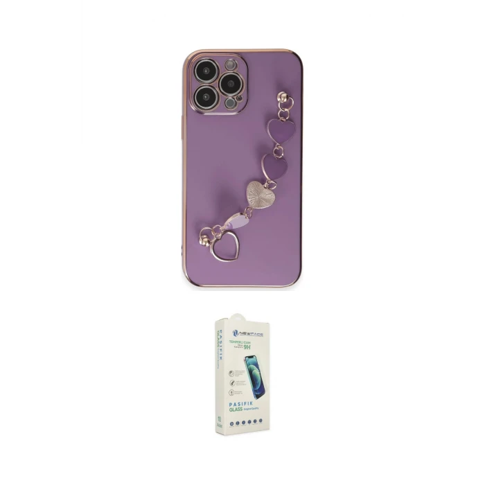 ieg™ iPhone 14 Pro Kılıf Nova Işık Prime - Şeffaf Pasifik Cam Ekran Koruyucu