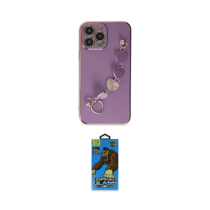 ieg™ iPhone 14 Pro Kılıf Nova Işık Prime - Siyah 18D Cam Ekran Koruyucu
