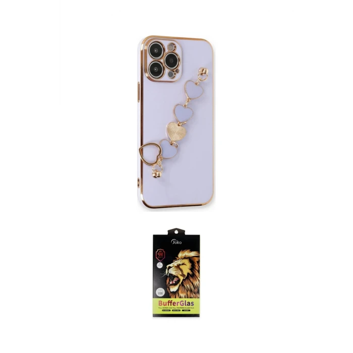 ieg™ iPhone 14 Pro Kılıf Nova Işık Prime - Siyah Buffer Cam Ekran Koruyucu