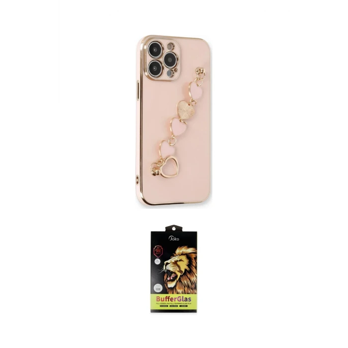 ieg™ iPhone 14 Pro Kılıf Nova Işık Prime - Siyah Buffer Cam Ekran Koruyucu