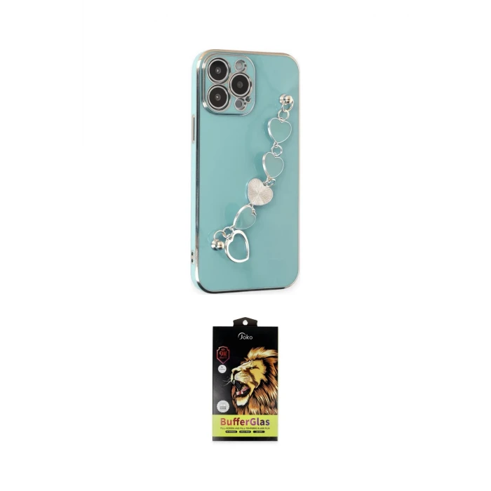 ieg™ iPhone 14 Pro Kılıf Nova Işık Prime - Siyah Buffer Cam Ekran Koruyucu