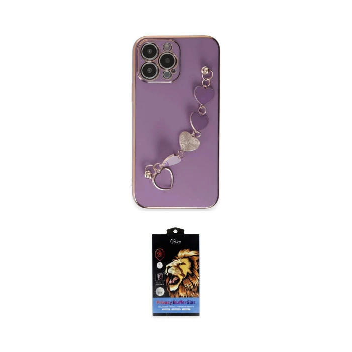 ieg™ iPhone 14 Pro Kılıf Nova Işık Prime - Siyah Buffer Hayalet Cam Ekran Koruyucu