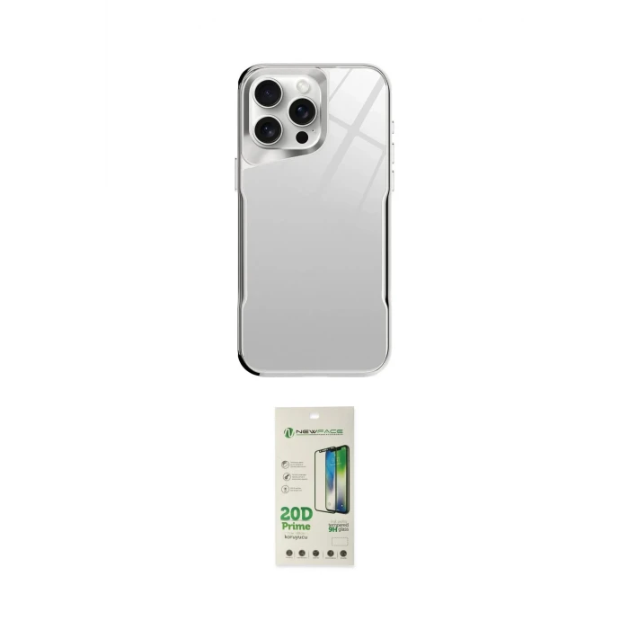 ieg™ iPhone 14 Pro Kılıf Odak Doku - Siyah 20D Premium Cam Ekran Koruyucu