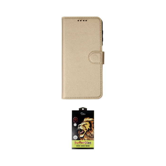 ieg™ iPhone 14 Pro Kılıf Siluet Işık Serisi - Siyah Buffer Cam Ekran Koruyucu