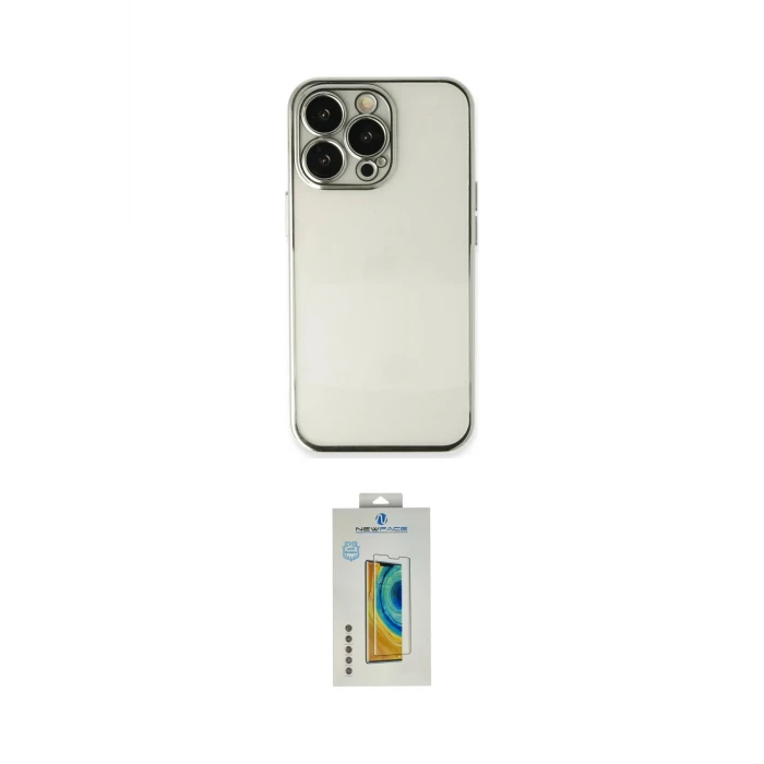 ieg™ iPhone 14 Pro Kılıf Vadi Minimal - Siyah Polymer Nano Ekran Koruyucu