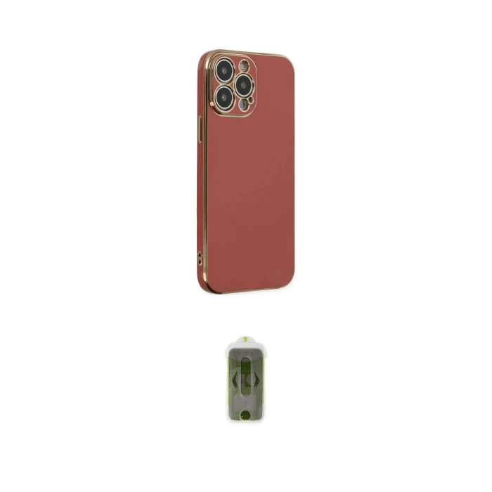 ieg™ iPhone 14 Pro Kılıf Yankı Serisi - Siyah Joko Magic 5D Hayalet Cam