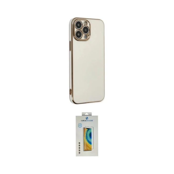ieg™ iPhone 14 Pro Kılıf Yankı Serisi - Siyah Polymer Nano Ekran Koruyucu