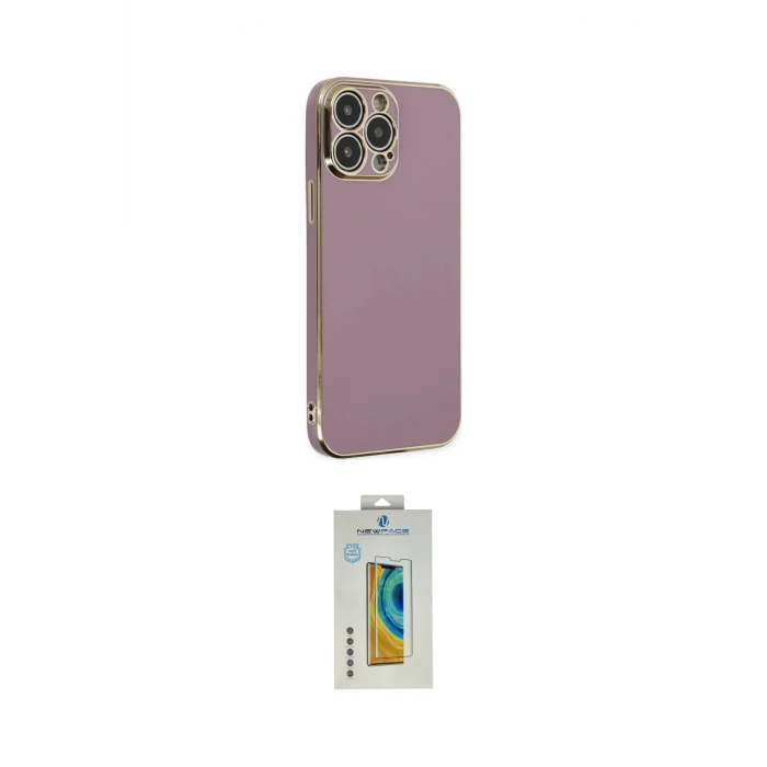 ieg™ iPhone 14 Pro Kılıf Yankı Serisi - Siyah Polymer Nano Ekran Koruyucu