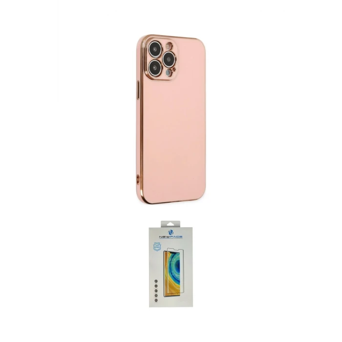 ieg™ iPhone 14 Pro Kılıf Yankı Serisi - Siyah Polymer Nano Ekran Koruyucu