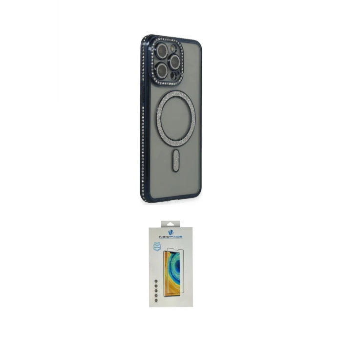 ieg™ iPhone 14 Pro Kılıf Zirve Doku Prime - Siyah Polymer Nano Ekran Koruyucu