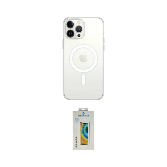 ieg™ iPhone 14 Pro Max Kılıf Ahenk Yansıma Prime - Siyah Polymer Nano Ekran Koruyucu