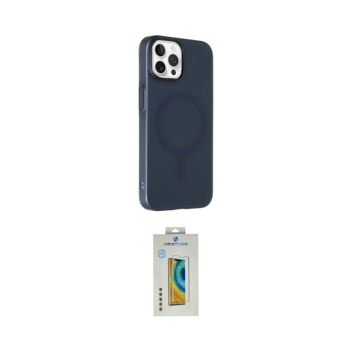 ieg™ iPhone 14 Pro Max Kılıf Çekirdek Modern Prime - Siyah Polymer Nano Ekran Koruyucu