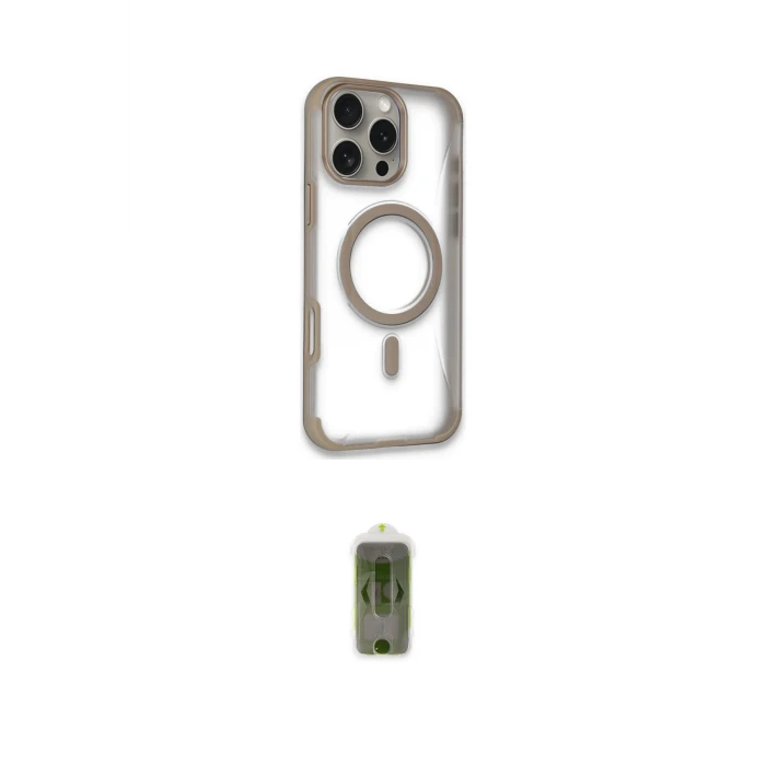 ieg™ iPhone 14 Pro Max Kılıf Eksen Klasik Koleksiyonu - Siyah Joko Magic 5D Hayalet Cam
