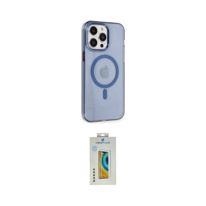 ieg™ iPhone 14 Pro Max Kılıf Kıvılcım Asil Özel Seri - Siyah Polymer Nano Ekran Koruyucu