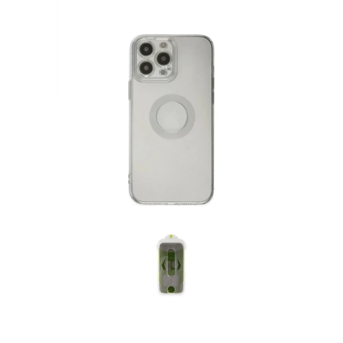 ieg™ iPhone 14 Pro Max Kılıf Kutup Klasik - Siyah Joko Magic 5D Hayalet Cam