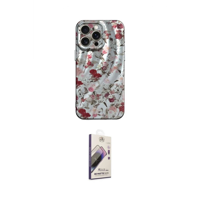 ieg™ iPhone 14 Pro Max Kılıf Nova Doku Prime - Siyah Bilvis 3D Mat Cam Ekran Koruyucu