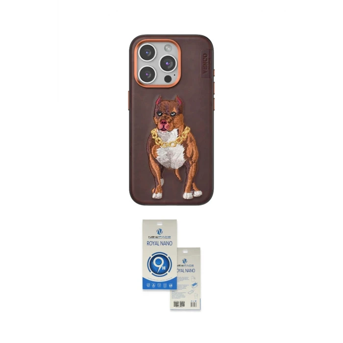 ieg™ iPhone 14 Pro Max Kılıf Nova Form Koleksiyonu - Şeffaf Royal Nano Ekran Koruyucu