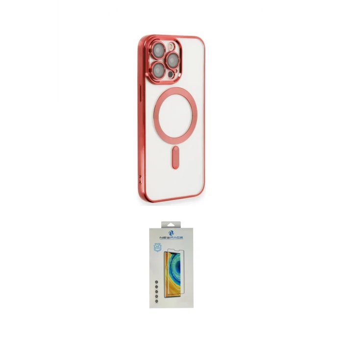 ieg™ iPhone 14 Pro Max Kılıf Nova Işık Özel Seri - Siyah Polymer Nano Ekran Koruyucu