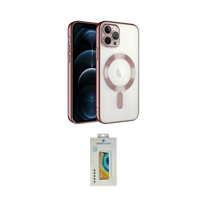 ieg™ iPhone 14 Pro Max Kılıf Nova Işık Özel Seri - Siyah Polymer Nano Ekran Koruyucu